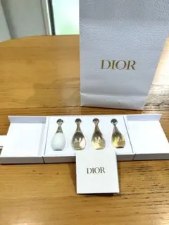 お値下げ◆Dior J'adore 香水サンプルセット 4本◆未使用◆ディオール