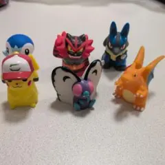 ポケモン フィギュア指人形 6体セット