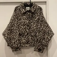 ZARA ヒョウ柄　ジャケット　アウター