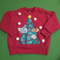 トムとジェリー クリスマス トレーナー ベビー服