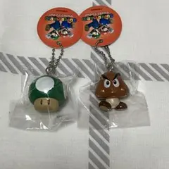 スーパーマリオ マスコットキーホルダー キノコ クリボーのサムネイル