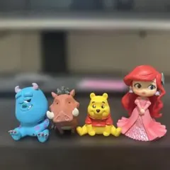 ディズニー　ストラップセット　カプセルトイ