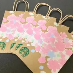 スターバックス スタバ 紙袋　4枚