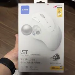 ELECOM LST トラックボールマウス ホワイト