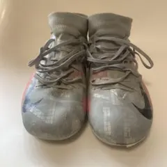 Nike Mercurial サッカーシューズ グレー/ピンク