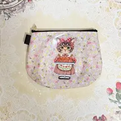 マル型ポーチ　ラミネート　コヤンイサムチョン
