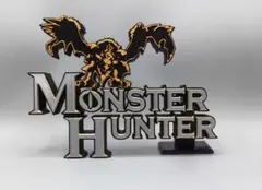 モンスターハンター(Monster Hunter)立体ロゴフィギュア　即日配送