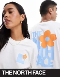 ☆新品/ドイツ輸入品/THE NORTH FACE/FlowerロゴTシャツ/L - メルカリ