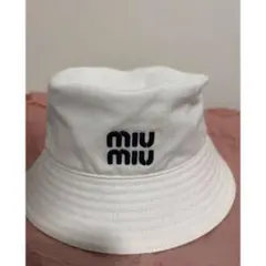 miumiu バケットハット 白のサムネイル