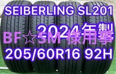 205/60R16,SEIBERLING SL201 ラジアル. 24年 ４本のサムネイル