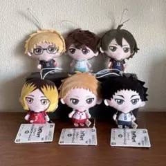 ハイキュー!! ぬいぐるみちゃーむ ６種セット