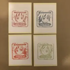 鬼滅の刃　冨岡義勇　バースデースタンプ 4種 ①