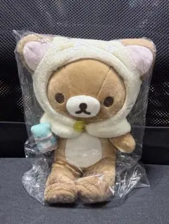 リラックマ ねこねこの湯 コリラックマぶら下げぬいぐるみ - メルカリ