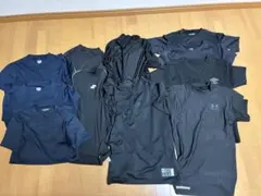 アンダーシャツ 11点セット 黒系