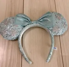 東京ディズニーリゾート ミッキー型カチューシャ 水色