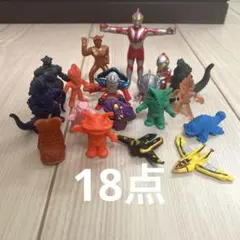 18点　ウルトラマンフィギュア　まとめ売り　怪獣　ウルトラマン消しゴム　カネゴン