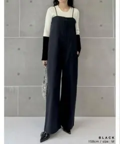 リエディ　ワンボタンベアキャミサロペット　scサイズ