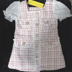 新品未使用 shein ツイード80〜90cm 女の子♡のサムネイル