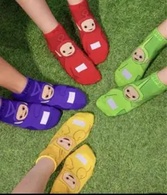 新品　テレタビーズ　ソックス　靴下　4足セット　22〜25センチ