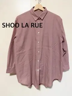 SHOO LA RUE シューラルー　長袖シャツ　長袖ブラウス　オーバーサイズ
