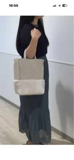 ☆russet限定　合成皮革ファートート２wayバッグ