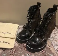 LOUIS VUITTON スタートレイルライン アンクルブーツ サイズ38のサムネイル