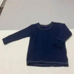 ネイビー 長袖カットソー サイズ95