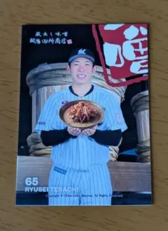 千葉ロッテマリーンズ田所商店限定トレカ 寺地選手