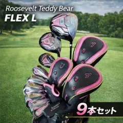 ルーズベルトテディベア RTB 9本セット メンズゴルフ 初心者 入門 大人気 ルーズベルトテディベア RTB 9本セット メンズゴルフ 初心者 入門