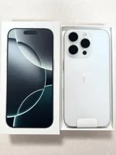 iPhone16 ProMax ホワイトチタン 512GB 箱あり美品 - メルカリ