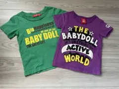 BABY DOLL Tシャツ 2枚セット
