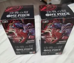 ONE PIECEカードゲーム 決戦の刻 2BOXセット テープつき 未開封 - メルカリ