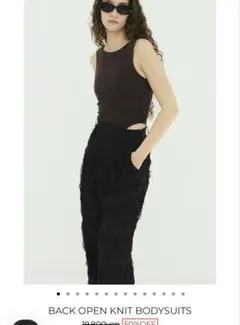 BACK OPEN KNIT BODYSUITSのサムネイル