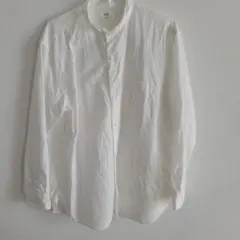 UNIQLO ホワイト 長袖シャツ L