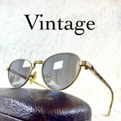60s~70s　ビンテージサングラス　ミラーブラウンレンズ　ゴールドフレームのサムネイル