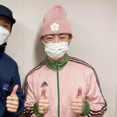 佐野玲於 着用 adidas NIGO アディダス ニット帽 キャップ サッカー