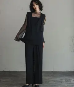 GIRL パンツドレス　セットアップ　結婚式おけージョンドレス