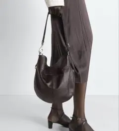 LEMAIRE QUIVER CLIP レザー ホーボーバッグ ルメールのサムネイル