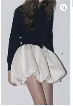 THE TOE Venice Balloon Skirt アイボリー S
