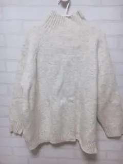 【タグ付き】mew’s refined clothes モックネックセーター