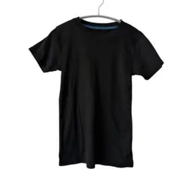 Tシャツ　インナー　半袖　キッズ　150cm　ブラック　黒色　しまむら　トップス