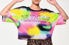 ZUMBA(正規品) カラフルメッシュ Tシャツ サイズS