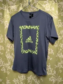 adidas アディダス Tシャツ レオパード柄 半袖 XL