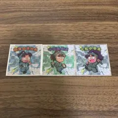 忍たま乱太郎マンチョコ きり丸 中在家長次 七松小平太