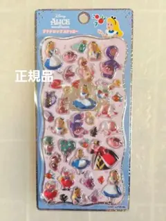 残1【正規品】アリスインワンダーランド プチドロップステッカー ディズニー