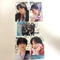 Stray Kids クリア　カード　フォトカード　5枚セット