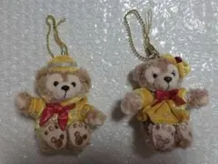 東京ディズニーシー ダッフィー シェリーメイ ぬいぐるみストラップ 2匹セット