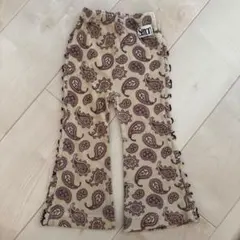 semon ペイズリー　フレアパンツ　100サイズ