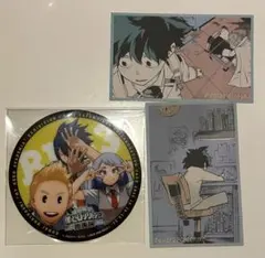 僕のヒーローアカデミア原画展　カフェ　メモリアルコレクション　コースター