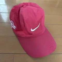 NIKE GOLF キャップ レッド SQロゴ
